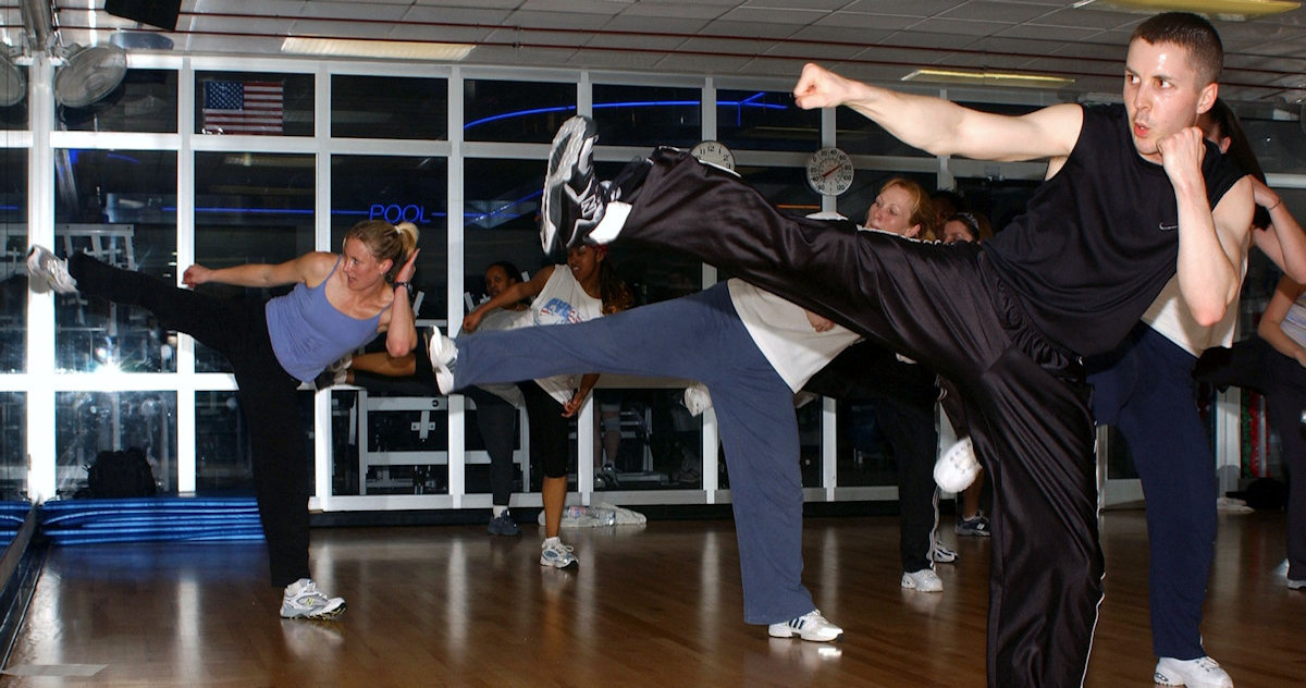 Kickbox Aerobics Class