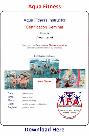 Aqua Fitness Seminar